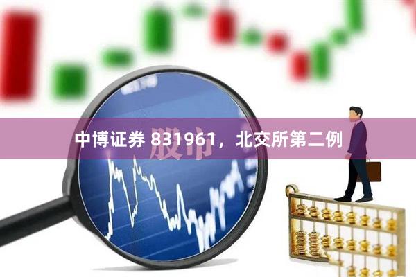 中博证券 831961，北交所第二例