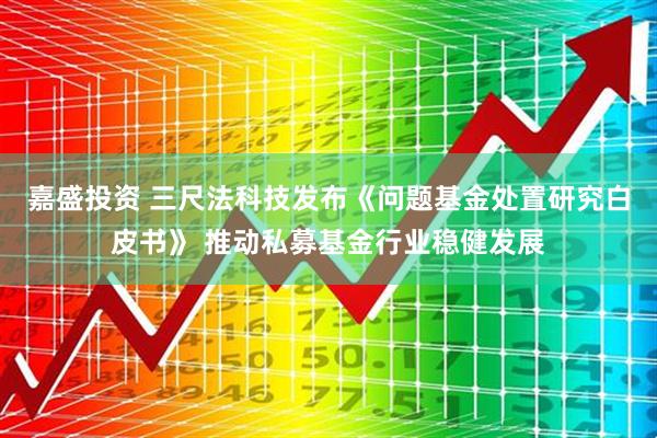 嘉盛投资 三尺法科技发布《问题基金处置研究白皮书》 推动私募基金行业稳健发展