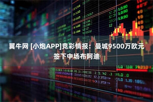 翼牛网 [小炮APP]竞彩情报：曼城9500万欧元签下中场布阿迪